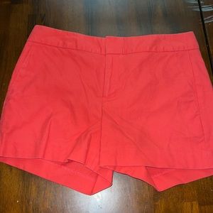 Banana republic red khaki shorts